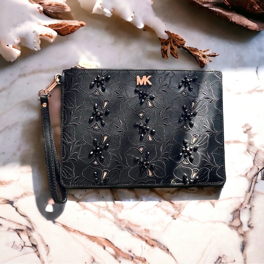 MICHAEL KORS SOFIA FLORAL WRISTLET BEADED - Picture 1 of 10